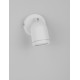 Sandy White Metal LED GU10 1x10 Watt 230 Volt IP44 Bulb Excluded D: 6.1 W: 9.7 H: 7.2 cm Rotating & Adjustable 