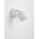 Sandy White Metal LED GU10 1x10 Watt 230 Volt IP44 Bulb Excluded D: 6.1 W: 9.7 H: 7.2 cm Rotating & Adjustable 