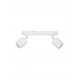 Sandy White Metal LED GU10 2x10 Watt 230 Volt IP44 Bulb Excluded L: 28 W: 8 H: 9.7 cm Rotating & Adjustable 
