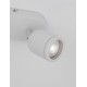 Sandy White Metal LED GU10 2x10 Watt 230 Volt IP44 Bulb Excluded L: 28 W: 8 H: 9.7 cm Rotating & Adjustable 
