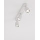 Sandy White Metal LED GU10 3x10 Watt 230 Volt IP44 Bulb Excluded L: 48 W: 8 H: 9.7 cm Rotating & Adjustable 
