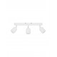 Sandy White Metal LED GU10 3x10 Watt 230 Volt IP44 Bulb Excluded L: 48 W: 8 H: 9.7 cm Rotating & Adjustable 