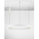 Triac Dimmable Sandy White Aluminium & Acrylic LED 50 Watt 230 Volt 2968Lm 3000K IP20 D: 80 H: 200 cm Adjustable Height 