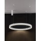 Triac Dimmable Sandy White Aluminium & Acrylic LED 60 Watt 230 Volt 3389Lm 3000K IP20 D: 100 H: 200 cm Adjustable Height 