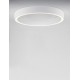 Triac Dimmable Sandy White Aluminium & Acrylic LED 40 Watt 230 Volt 2153 Lm 3000K IP20 D: 60 W: 4 H: 6.5 cm 