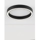 Triac Dimmable Sandy Black Aluminium & Acrylic LED 40 Watt 230 Volt 2153 Lm 3000K IP20 D: 60 W: 4 H: 6.5 cm 
