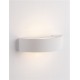 Applique Murale Plâtre Blanc 1 x E14 IP20 NOVALUCE TIDAL
