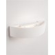Applique Murale Plâtre Blanc 1 x E14 IP20 NOVALUCE TIDAL
