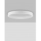 Triac Dimmable Sandy White Aluminium & Acrylic LED 50 Watt 230 Volt 2968 Lm 3000K IP20 D: 80 W: 4 H: 6.5 cm 