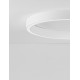 Triac Dimmable Sandy White Aluminium & Acrylic LED 50 Watt 230 Volt 2968 Lm 3000K IP20 D: 80 W: 4 H: 6.5 cm 