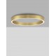 Triac Dimmable Brass Gold Aluminium & Acrylic LED 50 Watt 230 Volt 2968 Lm 3000K IP20 D: 80 W: 4 H: 6.5 cm 