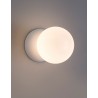 White Gypsum & Opal Glass LED G9 1x5 Watt IP20 220-240 Volt Bulb Excluded D: 10 W:14 H: 10 cm
