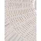 Ivory Rattan White Fabric Wire & Base LED E27 1x12 Watt 230 Volt IP20 Bulb Excluded D: 50.5 H1: 30 H2: 250 cm Adjustable height