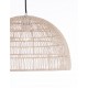 Natural Rattan Black Fabric Wire & Base LED E27 1x12 Watt 230 Volt IP20 Bulb Excluded D: 40 H1: 25 H2: 250 cm Adjustable height