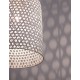 White Rattan White Fabric Wire & Base LED E27 1x12 Watt 230 Volt IP20 Bulb Excluded D: 40.5 H1: 58.5 H2: 250 cm Adjustable heig