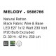 Natural Rattan Black Fabric Wire & Base LED E27 1x12 Watt 230 Volt IP20 Bulb Excluded D: 30 H1: 42 H2: 250 cm Adjustable height