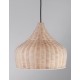 Natural Rattan Black Fabric Wire & Base LED E27 1x12 Watt 230 Volt IP20 Bulb Excluded D: 38.5 H1: 34 H2: 250 cm Adjustable heig