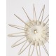 White Metal Natural Wood LED E27 1x12 Watt 230 Volt IP20 Bulb Excluded D: 40 H1: 26 H2: 126 cm Adjustable height 