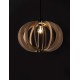 White Metal Brown Wood LED E27 1x12 Watt 230 Volt IP20 Bulb Excluded D: 40 H1: 26 H2: 126 cm Adjustable height 