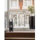 Matt Black Metal LED E27 1x12 Watt 230 Volt Bulb Excluded IP20 Cable Length: 150 cm D: 13.7 H: 34 cm 