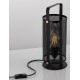 Matt Black Metal LED E27 1x12 Watt 230 Volt Bulb Excluded IP20 Cable Length: 150 cm D: 13.7 H: 34 cm 