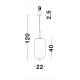 Opal Glass Brass Gold Metal Black Fabric Wire LED E27 1x12 Watt 230 Volt IP20 Bulb Excluded D: 22 H1: 40 H2: 120 cm Adjustable H