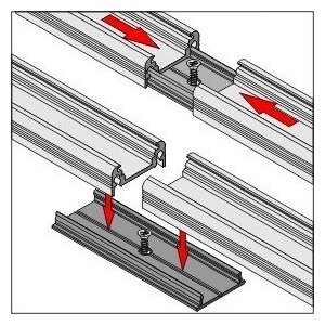Profile LED Plat 1000mm
