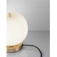 Brass Gold Metal & Opal Glass LED E14 1x5 Watt 230 Volt IP20 Bulb Excluded Cable Length: 160 cm D: 18.5 H: 22.5 cm 