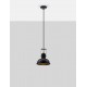 Matt Black Metal LED E27 1x12 Watt 230 Volt IP20 Bulb Excluded D: 22 H: 120 cm Adjustable height Adjustable 