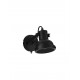 Matt Black Metal LED E14 1x5 Watt 230 Volt Switch On/ Off IP20 Bulb Excluded D: 12 W: 18 H: 12 cm Adjustable 