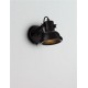 Matt Black Metal LED E14 1x5 Watt 230 Volt Switch On/ Off IP20 Bulb Excluded D: 12 W: 18 H: 12 cm Adjustable 