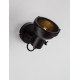 Matt Black Metal LED GU10 1x10 Watt 230 Volt IP20 Bulb Excluded D: 12 W: 20 H: 21 cm Adjustable 