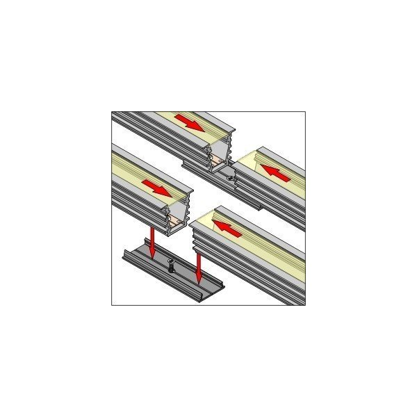 Profile LED Profond 1000mm