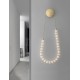 Triac Dimmable Gold Metal & Opal Glass LED 56 Watt 230 Volt 4734Lm 3000K IP20 L: 50 W: 5.3 H: 132 cm 
