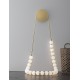 Triac Dimmable Gold Metal & Opal Glass LED 56 Watt 230 Volt 4734Lm 3000K IP20 L: 50 W: 5.3 H: 132 cm 