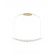 Triac Dimmable Gold Metal & Opal Glass LED 28 Watt 230 Volt 2686Lm 3000K IP20 L: 109 W: 13.5 H: 120 cm 