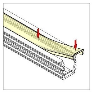 Profile LED Profond 1000mm