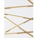 Triac Dimmable Brass Gold Metal & Acrylic LED 109 Watt 230 Volt 6868Lm 3000K IP20 Included Remote Control L: 180.5 W: 75 H: 200 