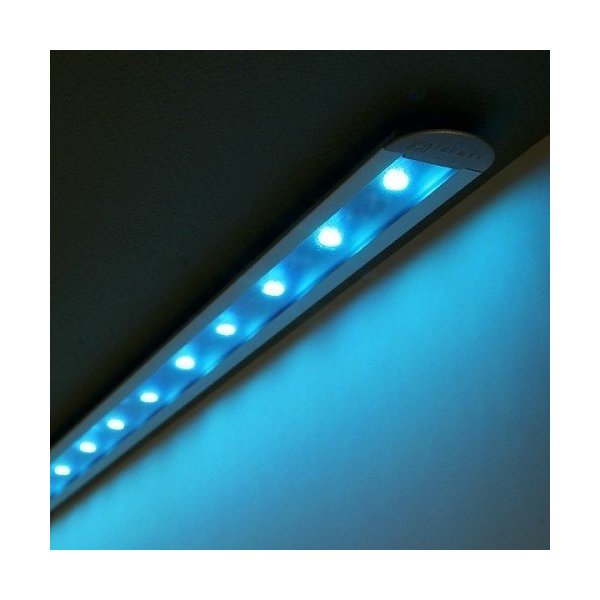 Profile LED Rainure ALU Anodisé 1000mm
