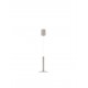 Satin Nickel Metal LED 10 Watt 230 Volt 517Lm 3000K IP20 D: 15 H: 160 cm Adjustable height 