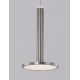Satin Nickel Metal LED 10 Watt 230 Volt 517Lm 3000K IP20 D: 15 H: 160 cm Adjustable height 