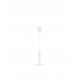 Matt White Metal LED 10 Watt 230 Volt 517Lm 3000K IP20 D: 15 H: 160 cm Adjustable height 