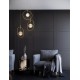Satin Gold Aluminium & Acrylic LED 19 Watt 230 Volt 2208Lm 3000K IP20 D: 40 H: 200 cm Adjustable Height 
