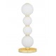 Gold Metal & Opal Glass LED 10 Watt 230 Volt 868Lm 3000K IP20 D: 12 H: 31 cm 