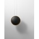 Sandy Black & Gold Aluminium LED 7 Watt 230 Volt 99Lm 3000K IP20 D: 20 H: 120 cm Adjustable Height Rotatable 