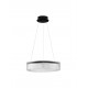 Triac Dimmable Sandy Black Aluminium & Clear Glass LED 37 Watt 230 Volt 2646Lm 3000K IP20 D: 55 H: 180 cm Adjustable Height 