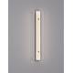 Silver Aluminium & Clear Glass LED 15 Watt 230 Volt 1187Lm 3000K IP20 L: 12 W: 7.5 H: 69 cm 