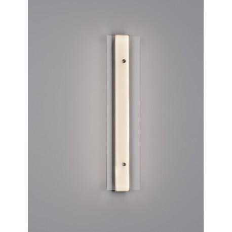 Silver Aluminium & Clear Glass LED 15 Watt 230 Volt 1187Lm 3000K IP20 L: 12 W: 7.5 H: 69 cm 