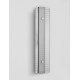 Silver Aluminium & Clear Glass LED 15 Watt 230 Volt 1187Lm 3000K IP20 L: 12 W: 7.5 H: 69 cm 