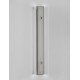 Silver Aluminium & Clear Glass LED 15 Watt 230 Volt 1187Lm 3000K IP20 L: 12 W: 7.5 H: 69 cm 